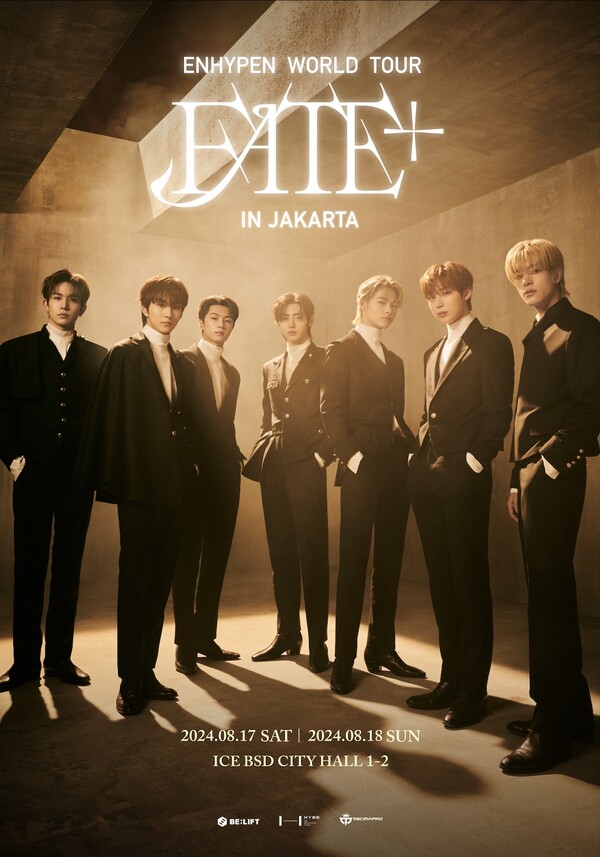 ENHYPEN Announces Additional Jakarta Concerts For FATE PLUS World Tour