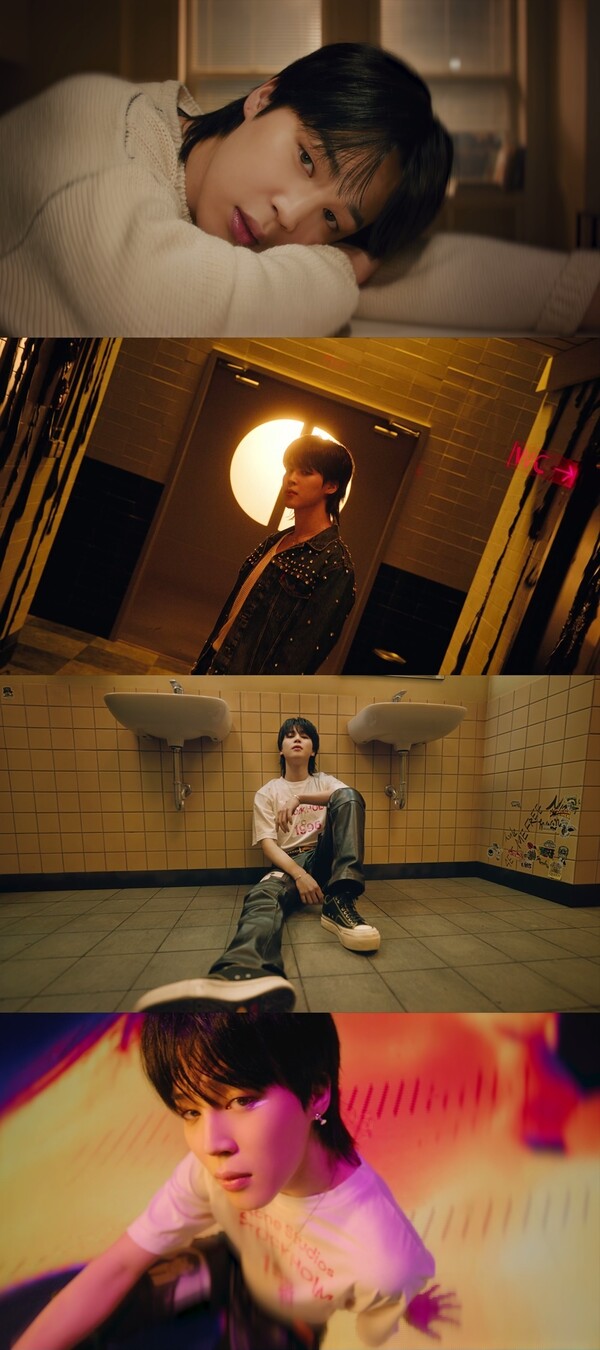 방탄소년단 지민, 'Like Crazy' 뮤비 공개…공허한 눈빛+애절한 음색