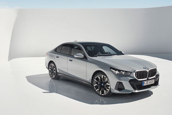 BMW 그룹의 IAA 모빌리티 2023 출품 모델 BMW 뉴 5시리즈. 사진=BMW그룹 제공
