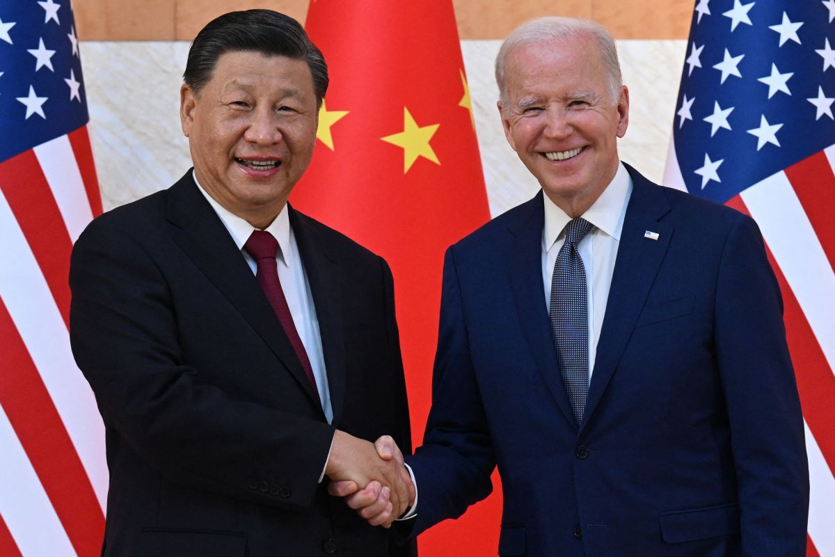 시진핑 중국 주석(왼쪽)과 조 바이든 미국 대통령. (사진=AFP 연합뉴스 제공)