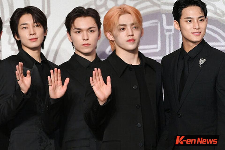SEVENTEEN's Hip-Hop Team - S.Coups, Wonwoo, Mingyu, Vernon