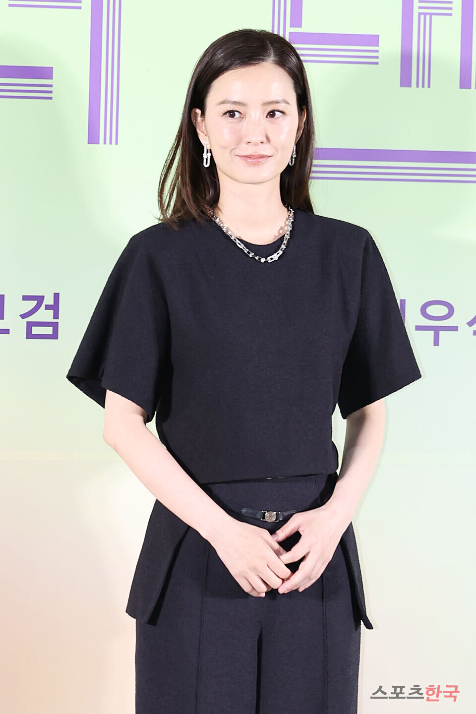 영화 '원더랜드'(감독 김태용) 언론시사회에 참석한 배우 정유미.  ⓒ이혜영 기자 lhy@hankooki.com