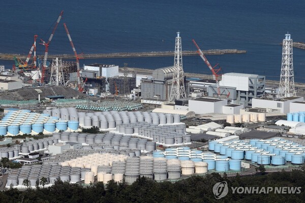 일본 후쿠시마 제1원자력발전소. 사진=EPA/연합뉴스