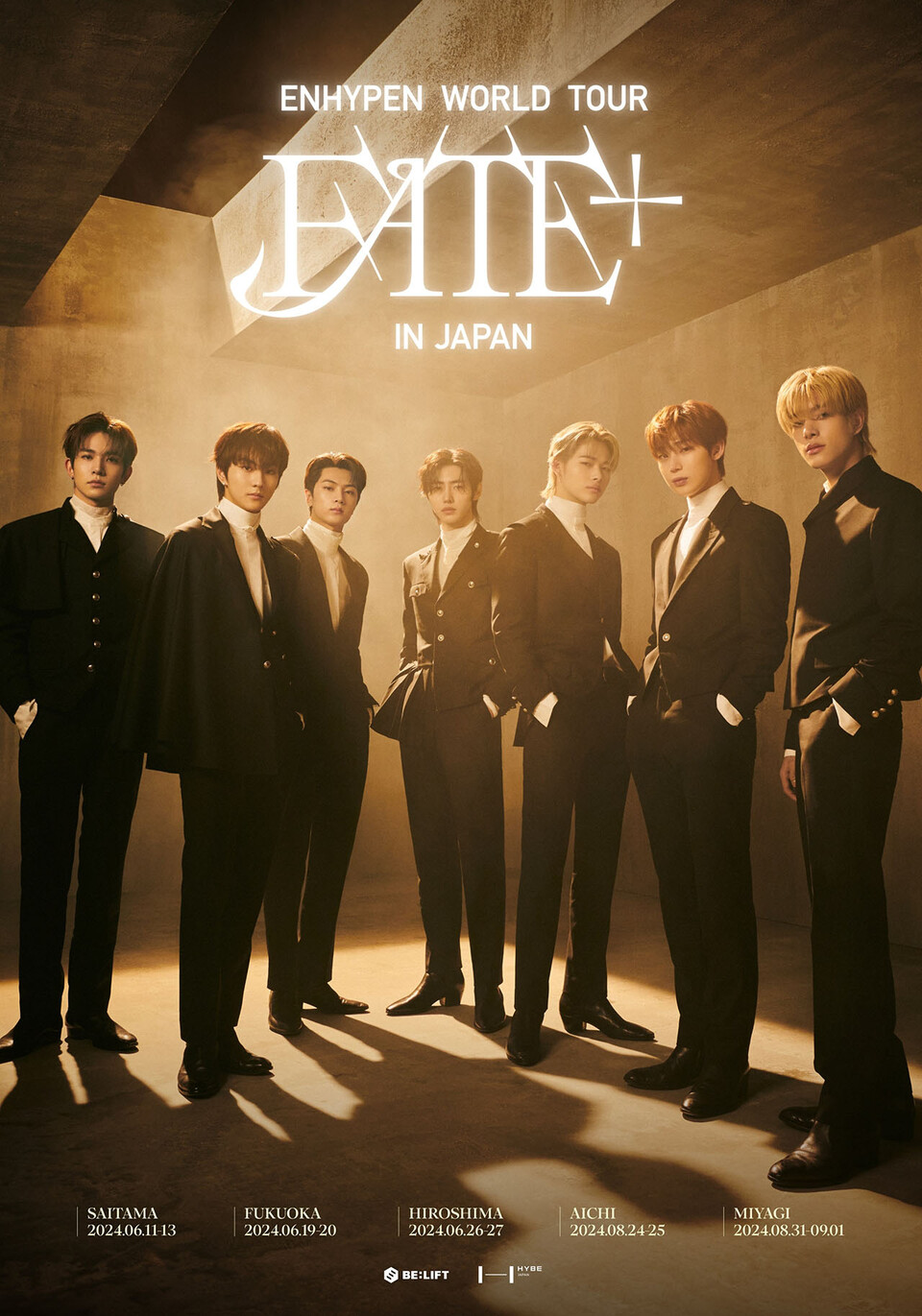 ENHYPEN Begins Japanese Leg of 'FATE PLUS' World Tour in Saitama