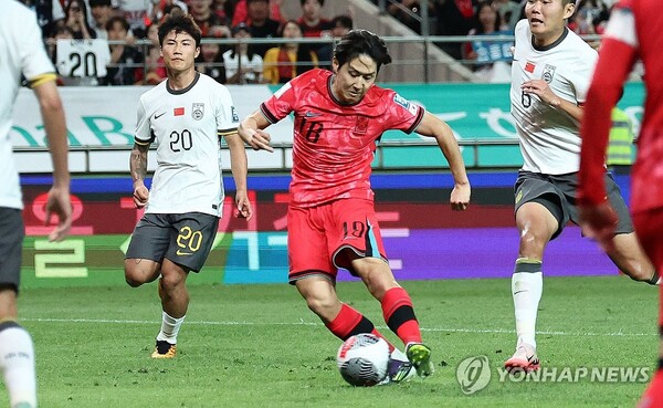 한국 축구대표팀 이강인 ⓒ 연합뉴스