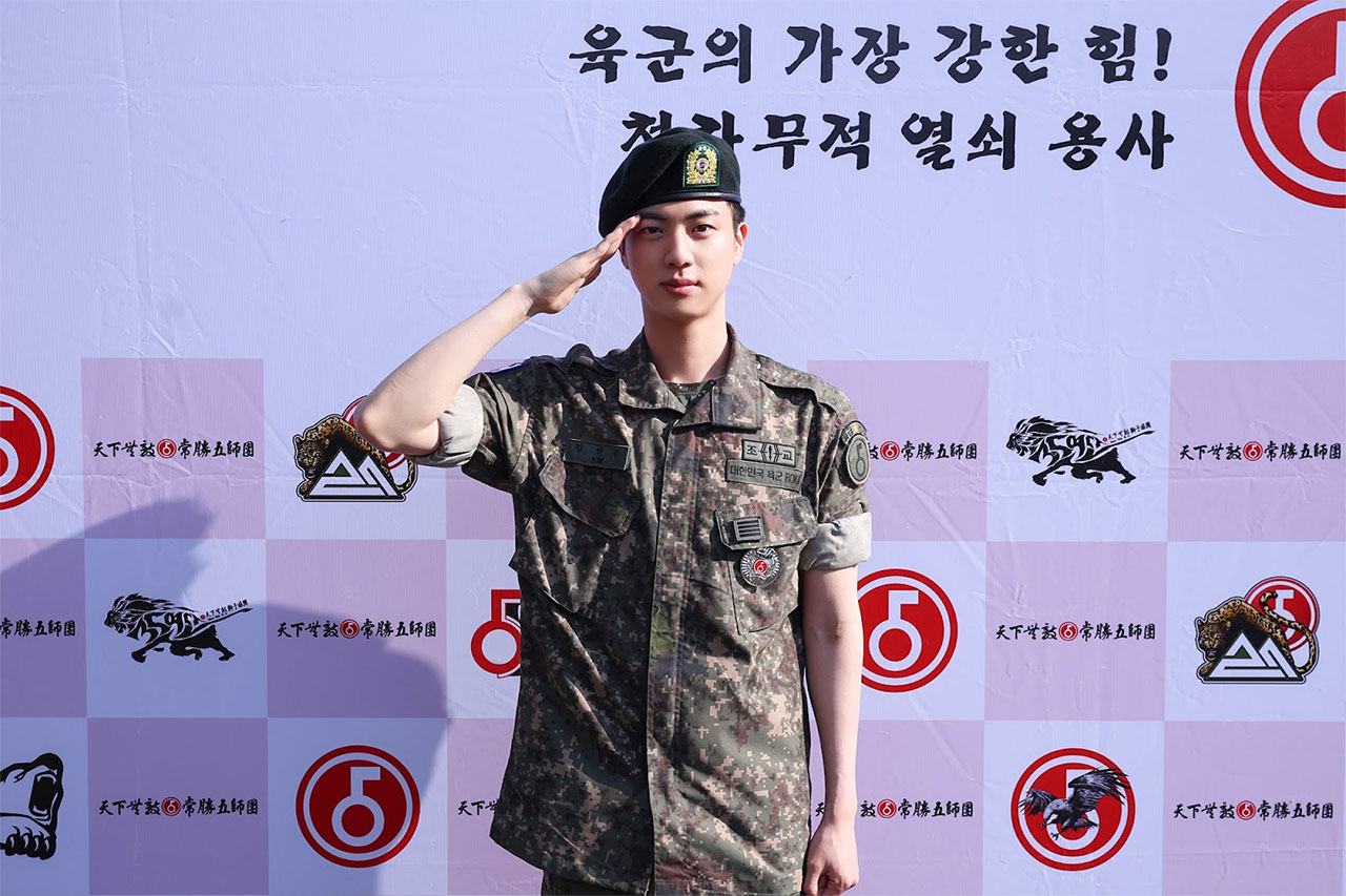 BTS Jin Completes Military Service With Warm Welcome From Members