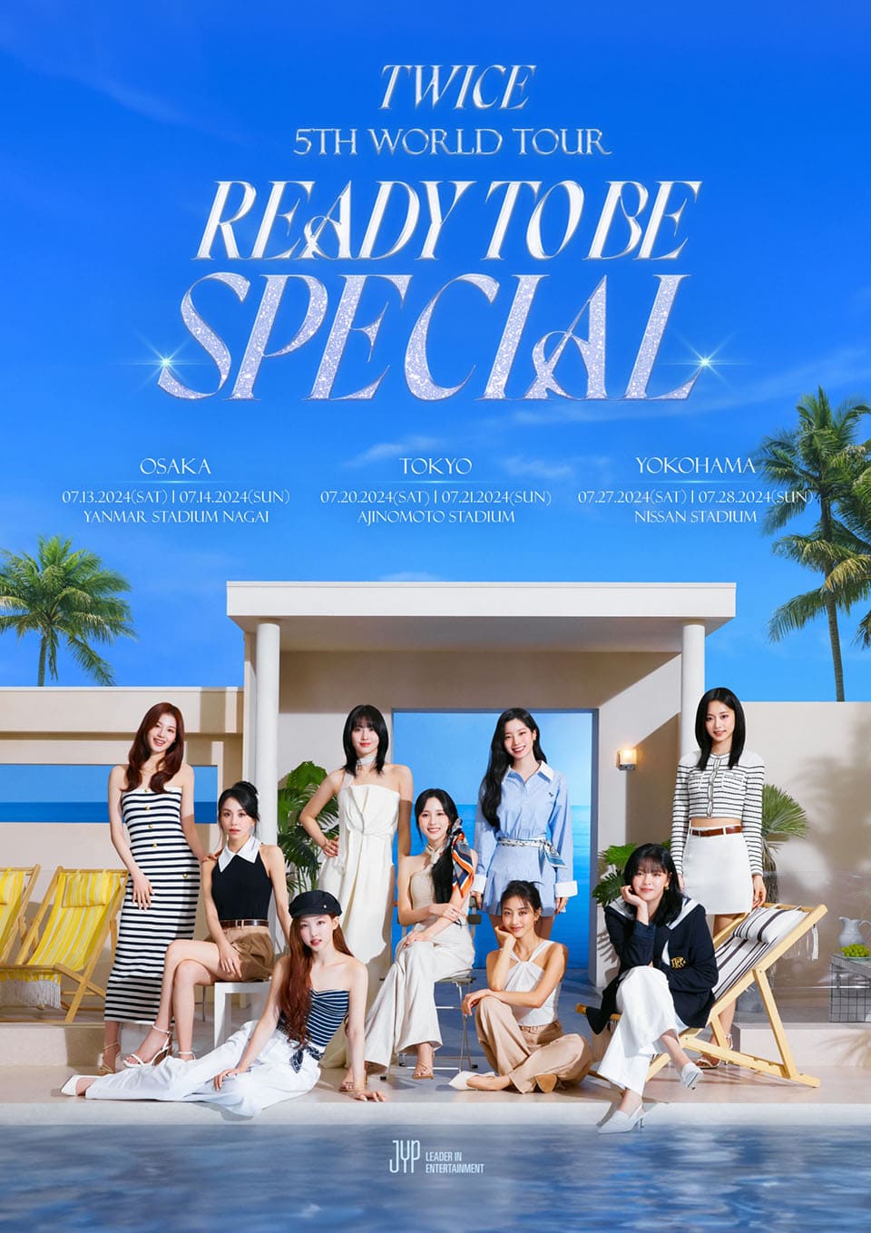 TWICE to Make Historic Debut at Japan's Nissan Stadium: The First
