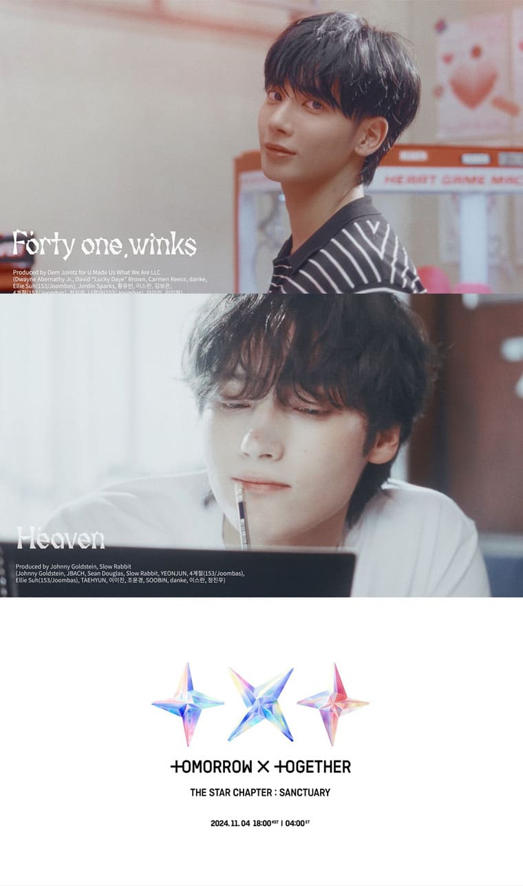 Txt Recent TXT Unveils Preview of New Album ‘The Star Chapter: SANCTUARY’