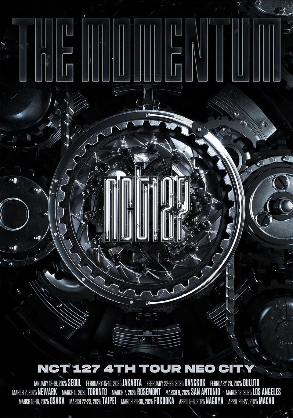 NCT 127 to Launch Fourth World Tour in 2025, 'The Momentum' [Full