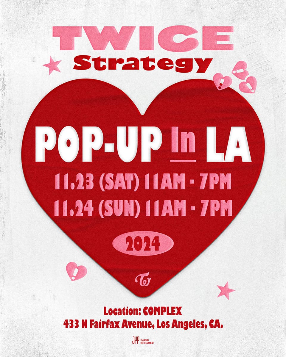 TWICE Opens Pop-Up Stores in Korea and U.S. for New Album