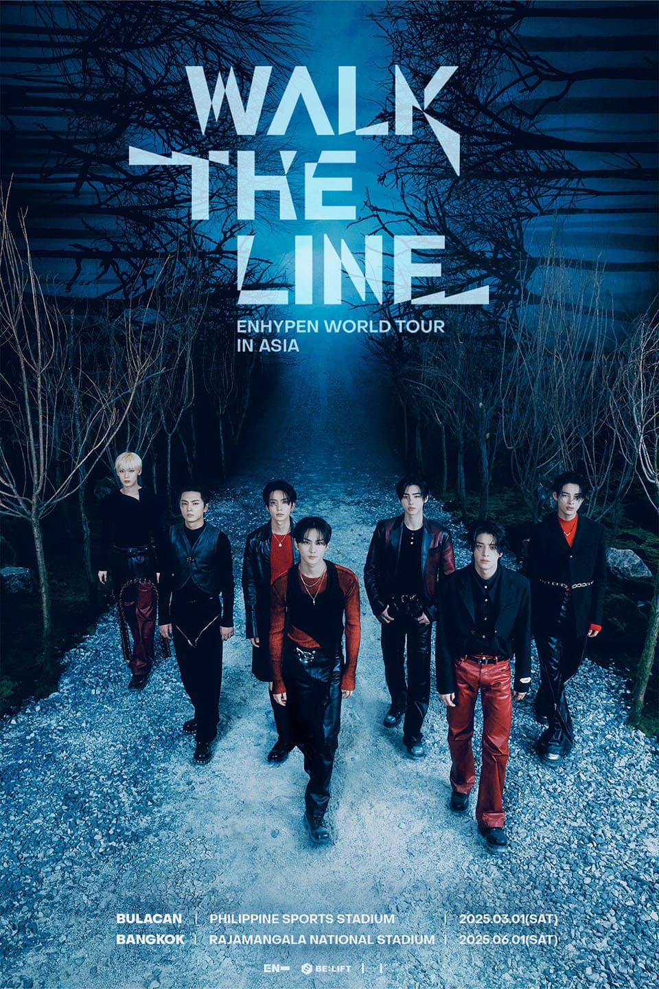 ENHYPEN Announces 'WALK THE LINE' Asia Tour, Set to Perform at