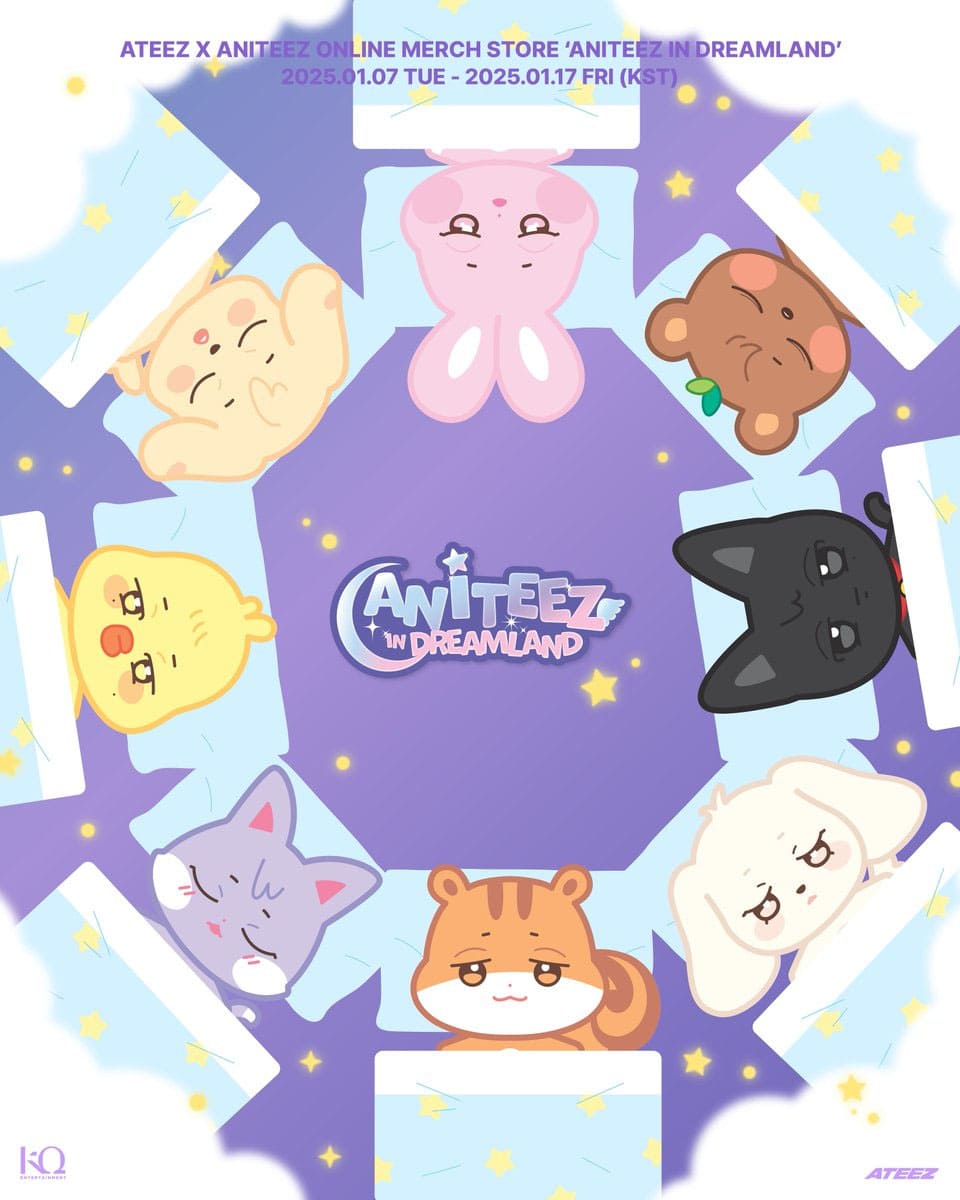 最安！ATEEZ ANITEEZ dreamland アイマスク ユノ ATEEZ - ANITEEZ IN DREAMLAND Official MD - K PLACE