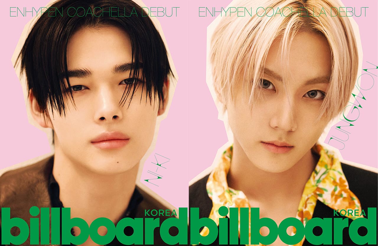 ENHYPEN Graces Billboard Korea Cover Ahead of Coachella Debut